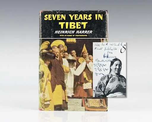 Seven Years in Tibet by Heinrich Harrer book cover