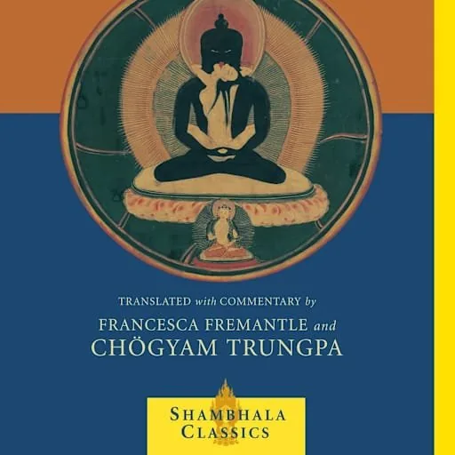 The Tibetan Book of the Dead translated by Chogyam Trungpa and Francesca Fremantle book cover