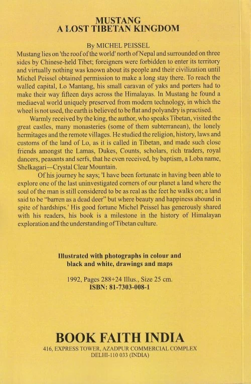 Mustang A Lost Tibetan Kingdom