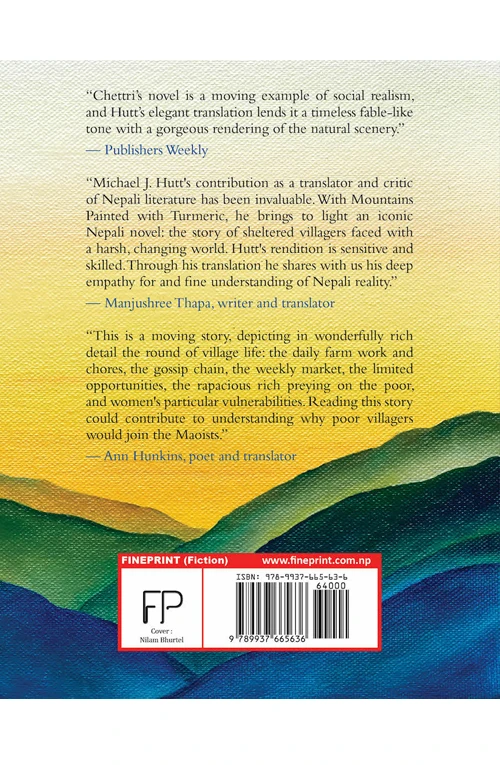 Mountains Painted with Turmeric