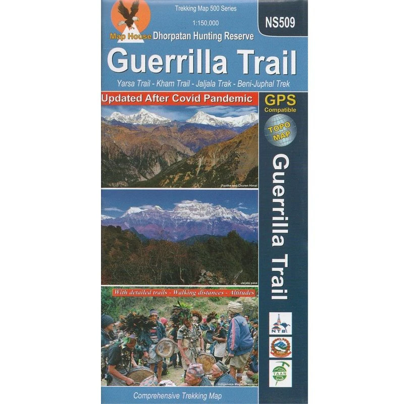 Trekking Map Guerrilla Trail NS 509