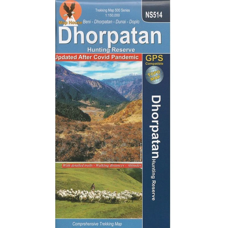 Trekking Map Dhorpatan NS514