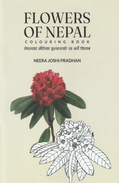 Flowers of Nepal Colouring Book